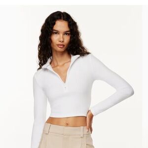 Aritzia half zip up